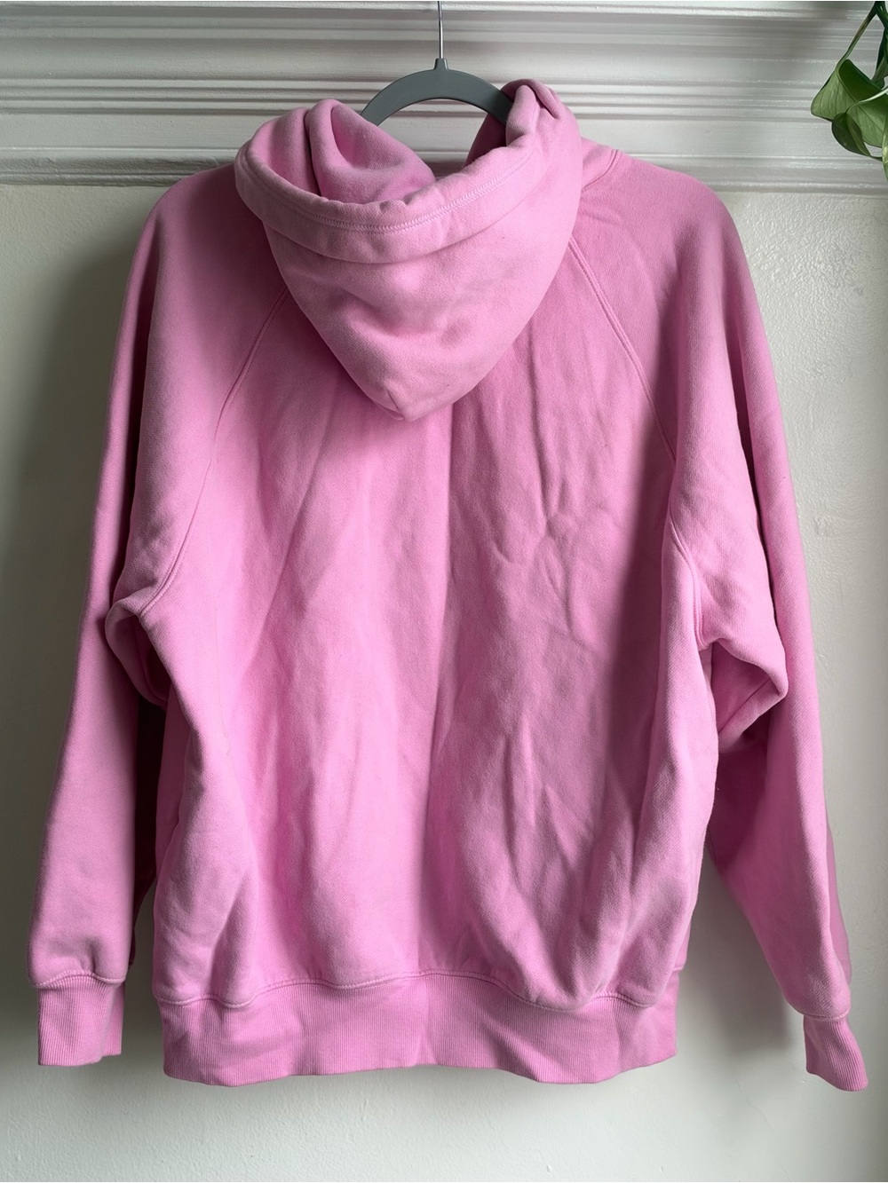Aritzia Tna Cozy Fleece Perfect Hoodie Pink - Size Small - Picture 2 of 10